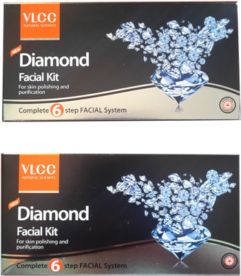 

VLCC DIAMOND SINGLE FACIAL KIT 120 g(Set of 2)