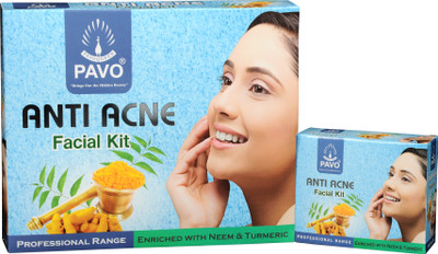 

Pavo Anti Acne Facial Kit Combo 260 g(Set of 2)