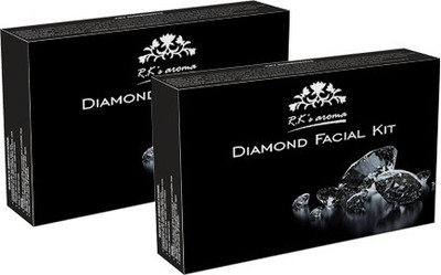 

Rks Aroma Diamond Facial Kit -Single use (Pack 2) 250 g(Set of 6)