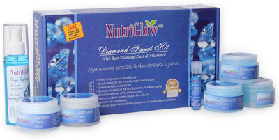

NutriGlow Diamond Facial Kit 310 g(Set of 6)