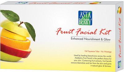 

Astaberry Fruit Facial Big Kit 300 g(Set of 4)