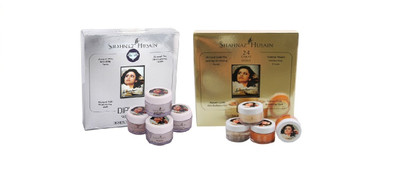 

Shahnaz Husain Diamond & Gold Facial Kit (Combo),Excellent For Girls 80 g(Set of 2)