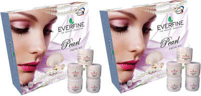 

Everfine Pearl Facial Kit Pack of 2 185 g(Set of 2)