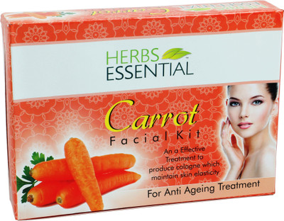

Herbs Essential Carrot Facial Kit 105 g(Set of 5)