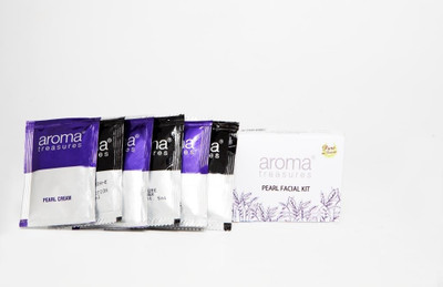 

Aroma Treasures Pearl Facial Kit (Single Time) 25 g(Set of 6)