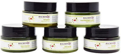 

Richfeel Rose Facial Kit(Set of 5)
