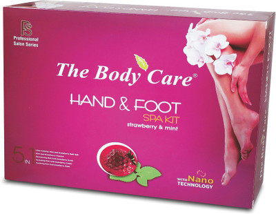 

The Body Care Strawberry & Mint Hand &Foot Kit 450 g(Set of 5)