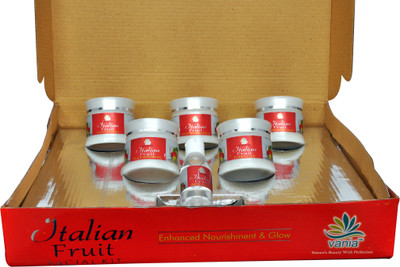 

Vania ITALIAN FRUIT FACIAL KIT 300 g(Set of 6)
