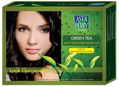 

Astaberry Green Tea Facial Kit 500 ml(Set of 6)