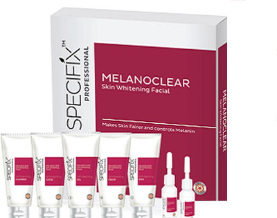 

Specifix Professional Melanoclear Skin Whitening Facial 270 g(Set of 7)