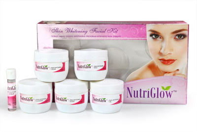 

NutriGlow Skin Whitening Facial Kit 310 g(Set of 6)
