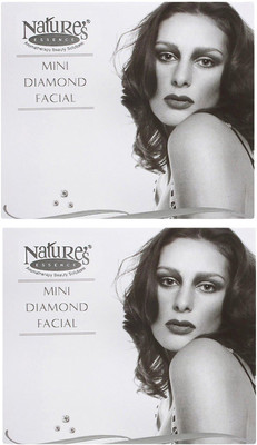 

Nature's Essence Diamond facial kit Mini (Pack of 2) 64 g(Set of 5)
