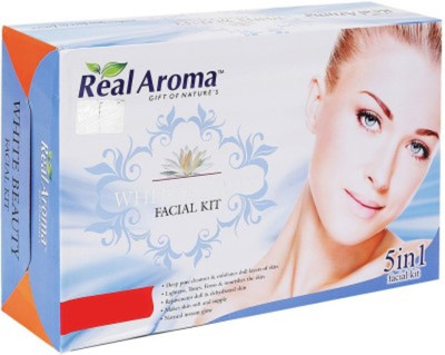 

Real Aroma White Beauty Facial Kit 740 g(Set of 5)