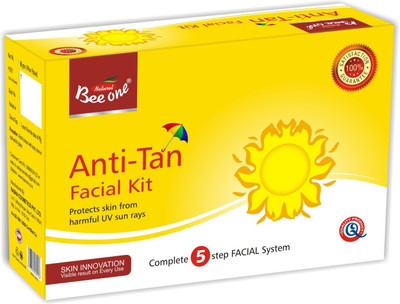 

Bee-One ANTI TAN FACIAL KIT(PARTY PACK 2 TIME USES) 80 g