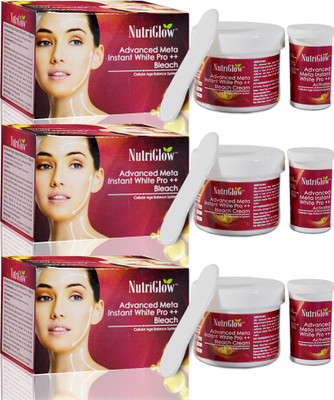 

NutriGlow Meta white pro Bleach43g(Pack Of 3) 43 g(Set of 3)