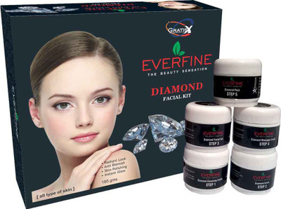 

Everfine Diamond Facial Kit 185 g(Set of 5)