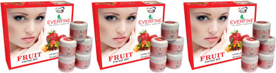 

Everfine Fruit Facial Kit Pack Of 3 185 g(Set of 3)