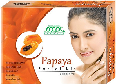 

SSCPL Herbals Papaya Facial Kit 25 g(Set of 5)