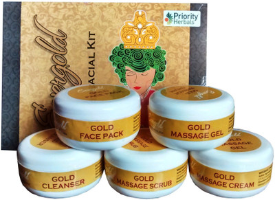 

Priority Herbals Gold Facial Kit 250 g(Set of 5)