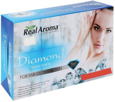 Real Aroma Diamond Fairness Facial Kit 710 g(Set of 5)