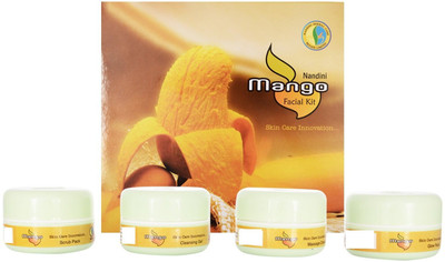 

Nandini Mango Facial Kit 170 g(Set of 4)