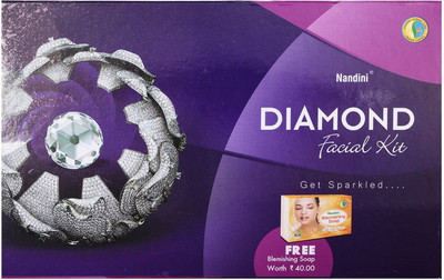 

Nandini Herbal Care Nandini Diamond Facial Kit, 88g 88 g(Set of 6)