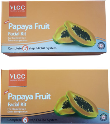 

VLCC PAPAYA FRUIT FACIAL KIT 120 g(Set of 2)