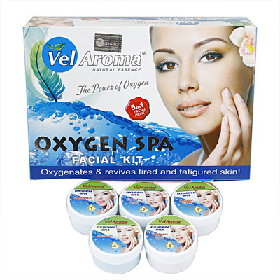 

Vel Aroma Oxygen Spa Facial Kit 310 g(Set of 5)