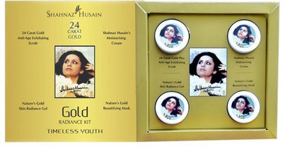 

Shahnaz Husain Gold Radiance timeless youth kit 40 g(Set of 4)