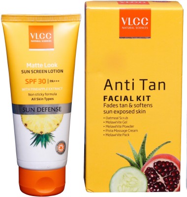 

VLCC Anti Tan combo Kit 80 g(Set of 5)