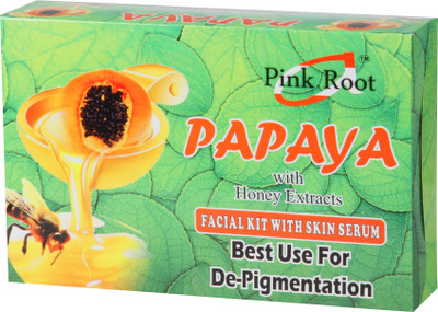

Pink Root Papaya Facial Kit 270 g(Set of 8)