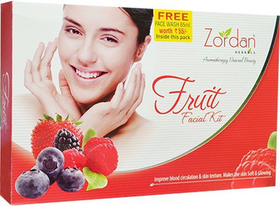 

Zordan Herbals Glow Fruit Facial Kit 55 g(Set of 5)