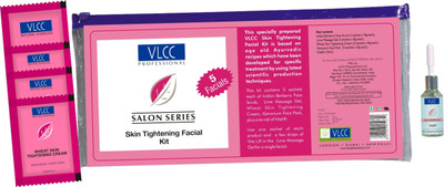 

VLCC Skin Tightening Facial Kit 210 g(Set of 5)