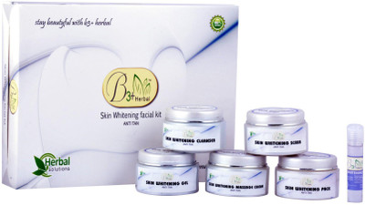 

B 3+ Herbal Skin Whitening Facial Kit 300 g(Set of 5)