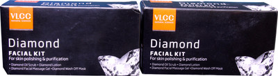 

VLCC Diamond Facial Kit 60 g(Set of 2)