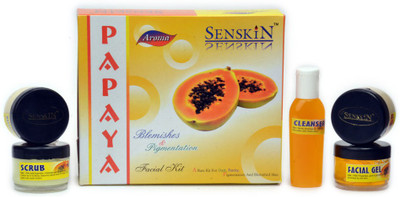 

SENSKIN AROMA PAPAYA FACIAL KIT 250 g(Set of 5)