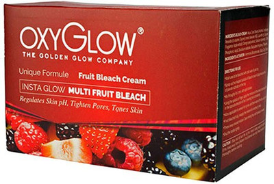 

Oxyglow Golden Glow Fruit Bleach Cream 240 g(Set of 2)