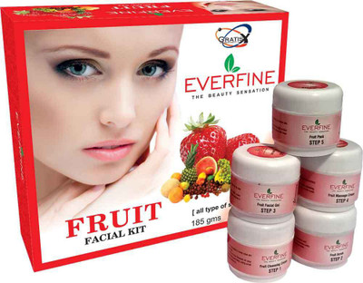 

Everfine Fruit Facial Kit 185 g(Set of 5)