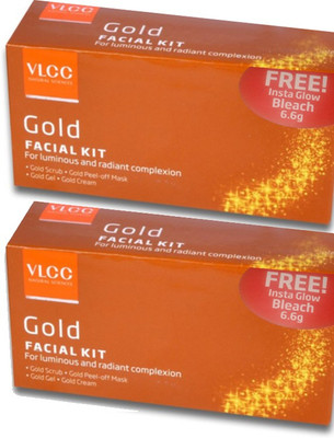 

VLCC Gold Facial Kit Pack of 2 93 g(Set of 2)