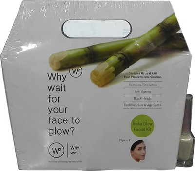 

W2 Insta Glow Facial Kit 100 g(Set of 4)