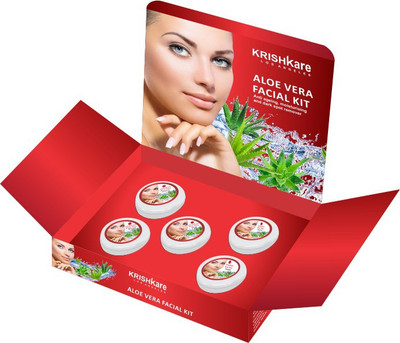 

Krishkare Aloevera Facial Kit 250 g(Set of 5)