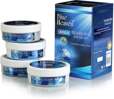 

Blue Heaven Diamond Facial Kit 850 ml(Set of 4)