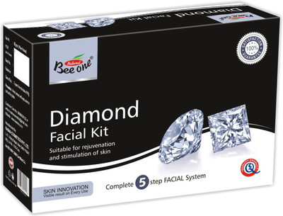 

Bee-One DIAMOND FACIAL KIT (party pack 2 time uses) 80 g(Set of 5)