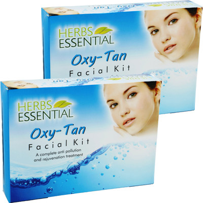 

Herbs Essential Oxy-Tan Facial (Anti Tan) Kit (Pack of 2) 210 g(Set of 2)