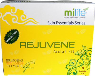 

Milife Rejuvene Skin Rejuvenating Facials Kit 100 gms(Set of 5)