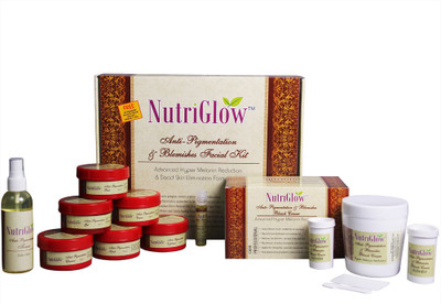 NutriGlow Anti -Pigmentation & Blemishes Facial kit 710 g(Set of 8)