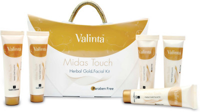 

Valinta Midas Touch Herbal Gold Facial Kit 80 g(Set of 5)