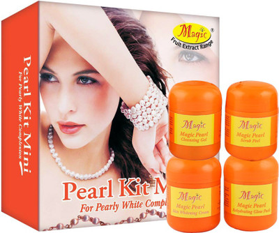 

Nature's Essence Pearl Facial Kit - Mini Pack 180 g(Set of 4)