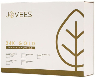 

Jovees 24K Gold Facial Kit 250 g(Set of 5)