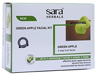 

Sara Green Apple Facial Kit 50 g(Set of 4)